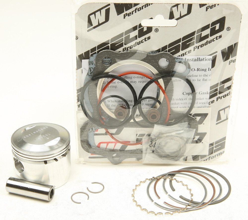 Wiseco PK1681 50.00mm 11.0:1 Compression ATV Piston Kit with Top-End Gasket Kit - High Performance Engine Upgrade for ATV, Dirt Bike & Off-Road Vehicles