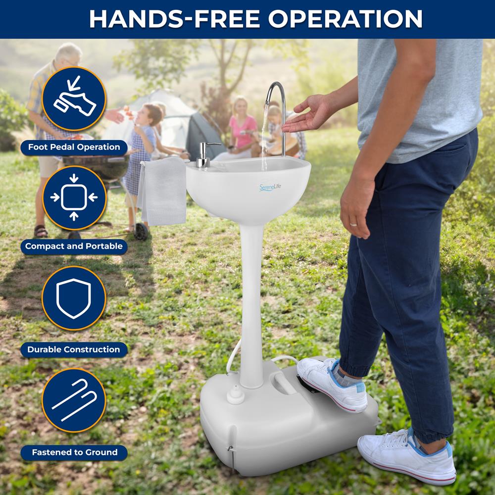 Portable Outdoor Water Faucet Station - Camping, RV, Garden & Emergency Water Dispenser for Outdoor Activities