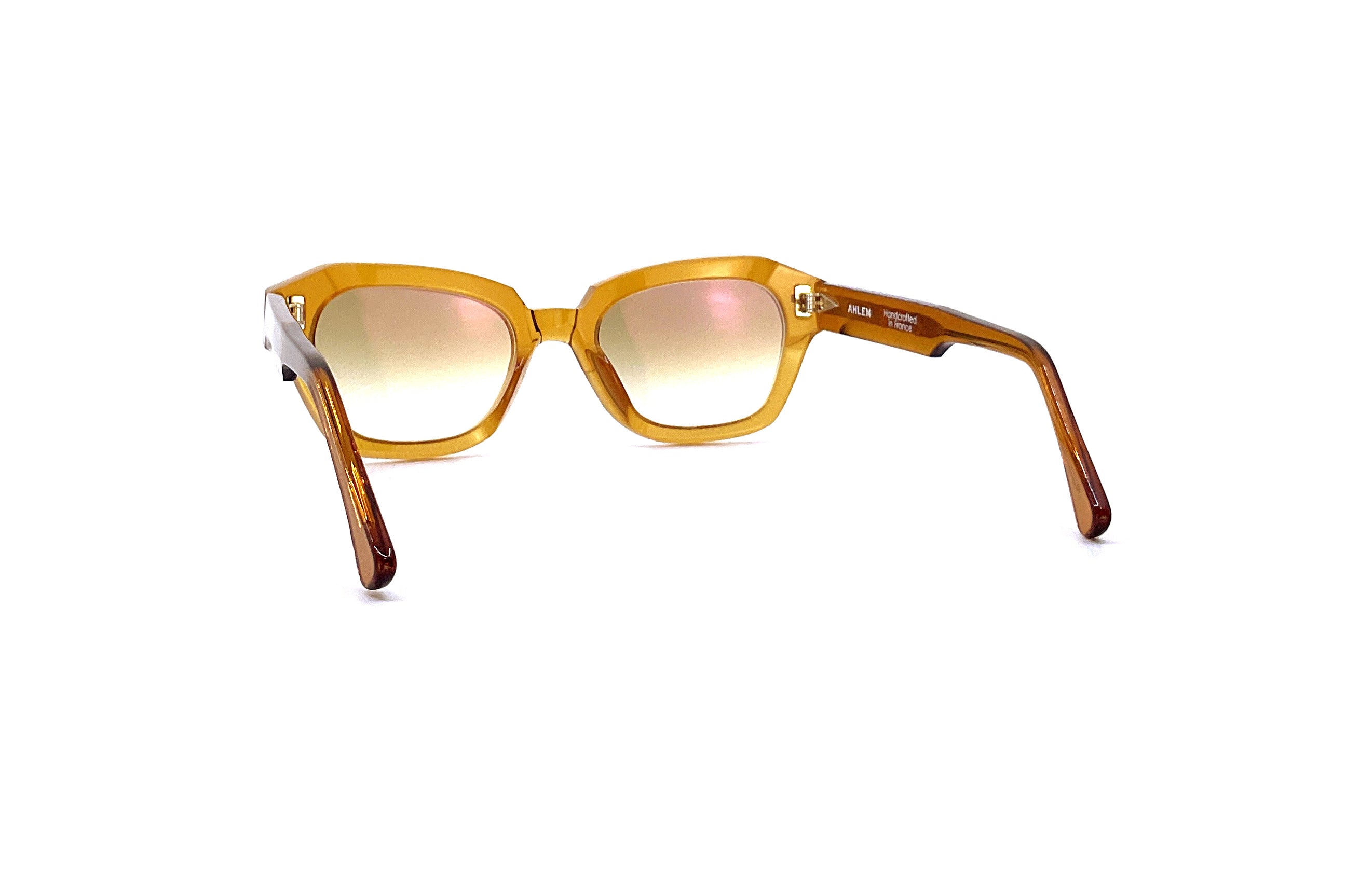 Ahlem Les Halles Sun (Honeylight) Sunglasses - Luxury French Designer Shades for Women & Men - Perfect for Beach, Driving & Outdoor Activities
