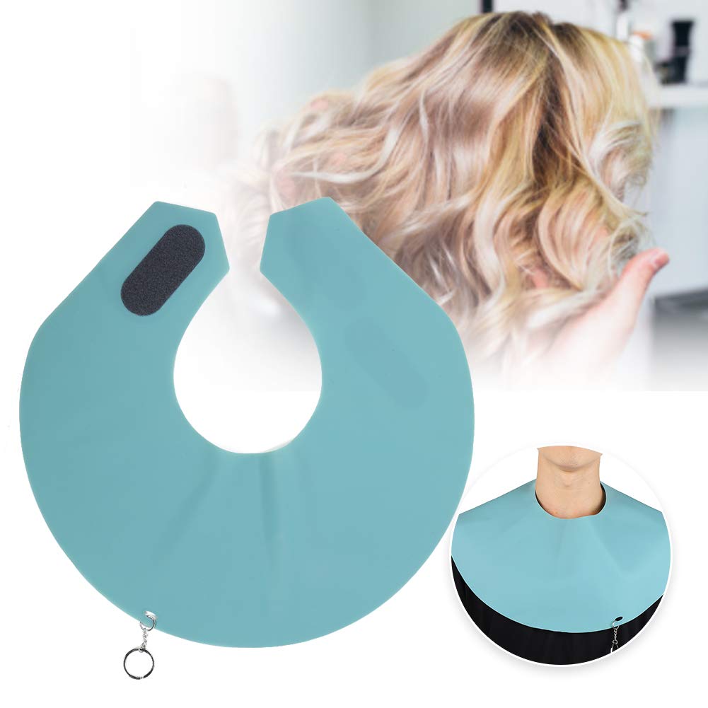 Waterproof Silicone Hair Cutting Cape - Professional Hairdressing Neck Cloth & Shawl for Barber Stylists | Salon Neck Guard Protects Clothes During Haircuts, Trims & Coloring