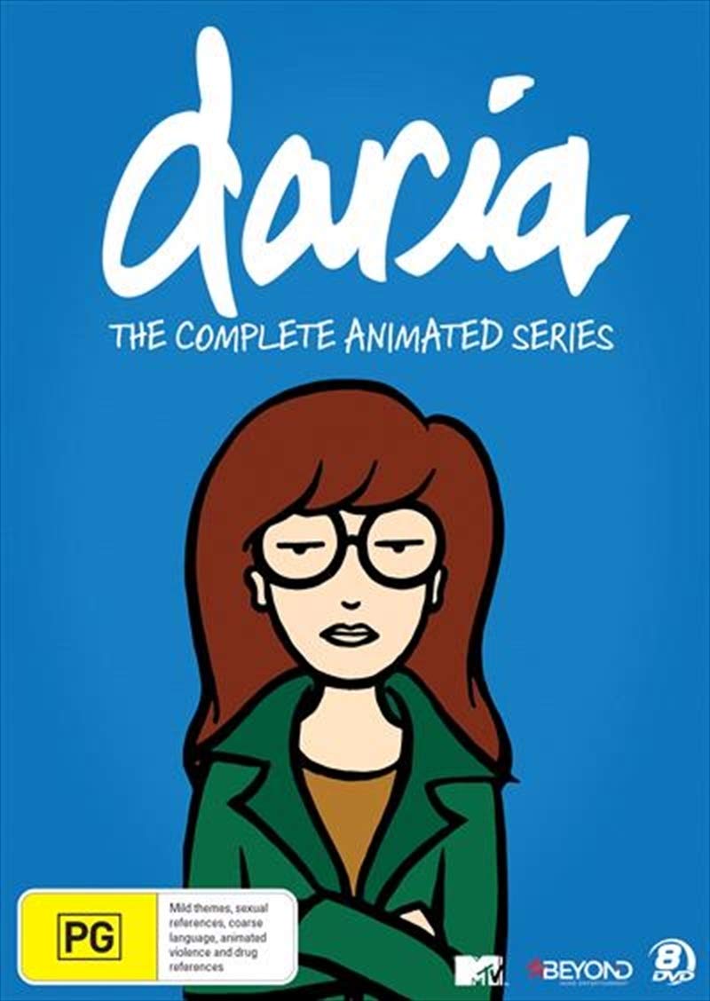 Daria Complete Animated Series - 8-DVD Box Set Collection | Classic MTV Cartoon Show for Adults & Teens | Perfect for Binge-Watching, Nostalgic Viewing, and Animation Fans