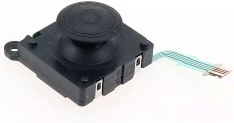 Limentea 3D Analog Stick Joystick Replacement for PS Vita PSV 2000 Controller - Left & Right Thumbsticks (Black) | Perfect for Gaming, Repair & DIY Console Maintenance