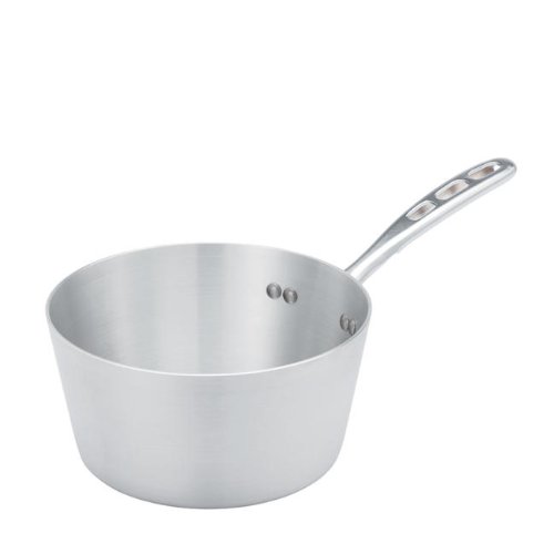Vollrath 4.5-Quart Stainless Steel Sauce Pan with Lid - Professional Grade Cooking Pot for Home & Commercial Kitchens - Perfect for Sauces, Soups, Stews & Pasta