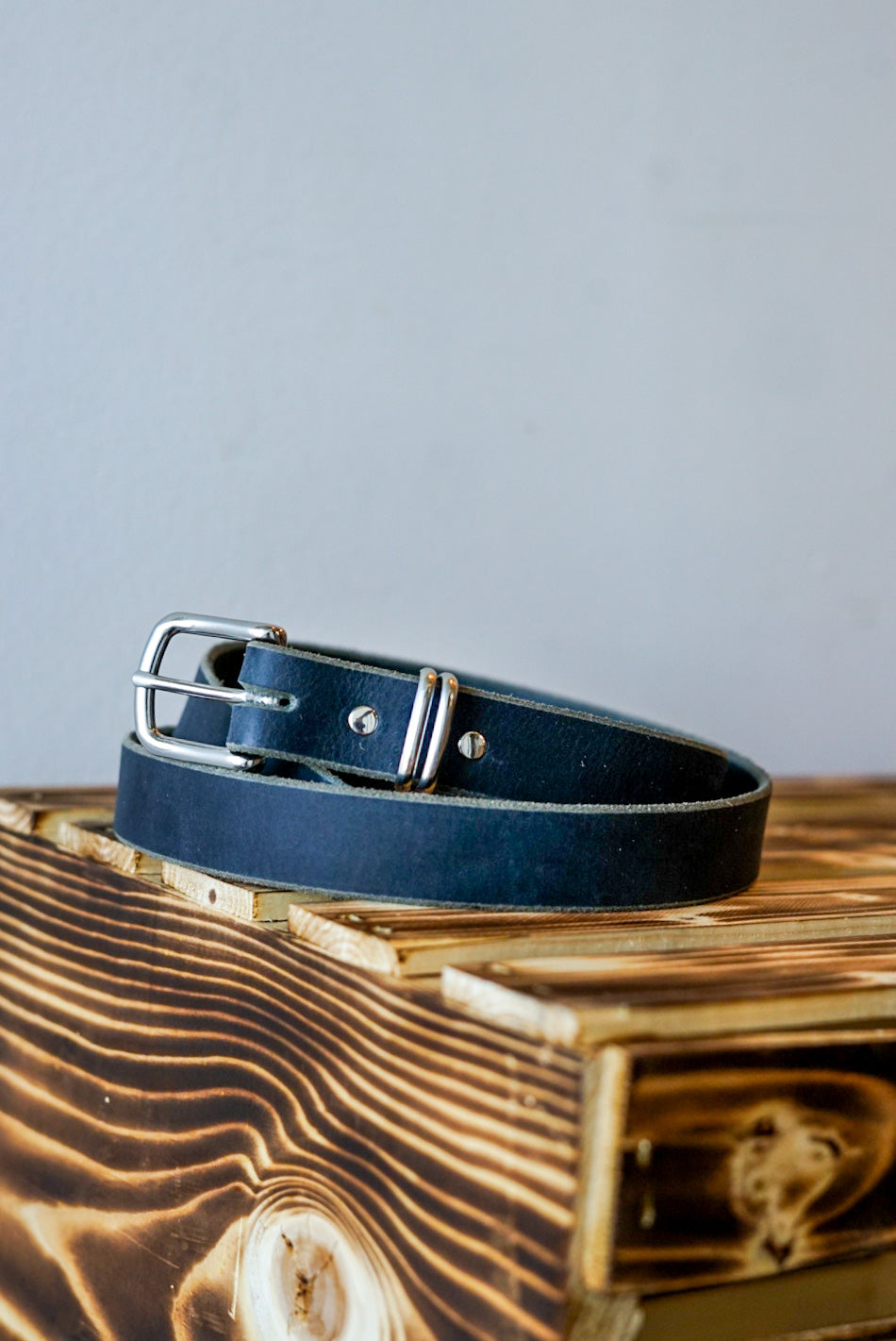 Women's Genuine Water Buffalo Leather Dress Belt with Nickel Hardware - Black - Perfect for Office, Business Attire & Formal Occasions