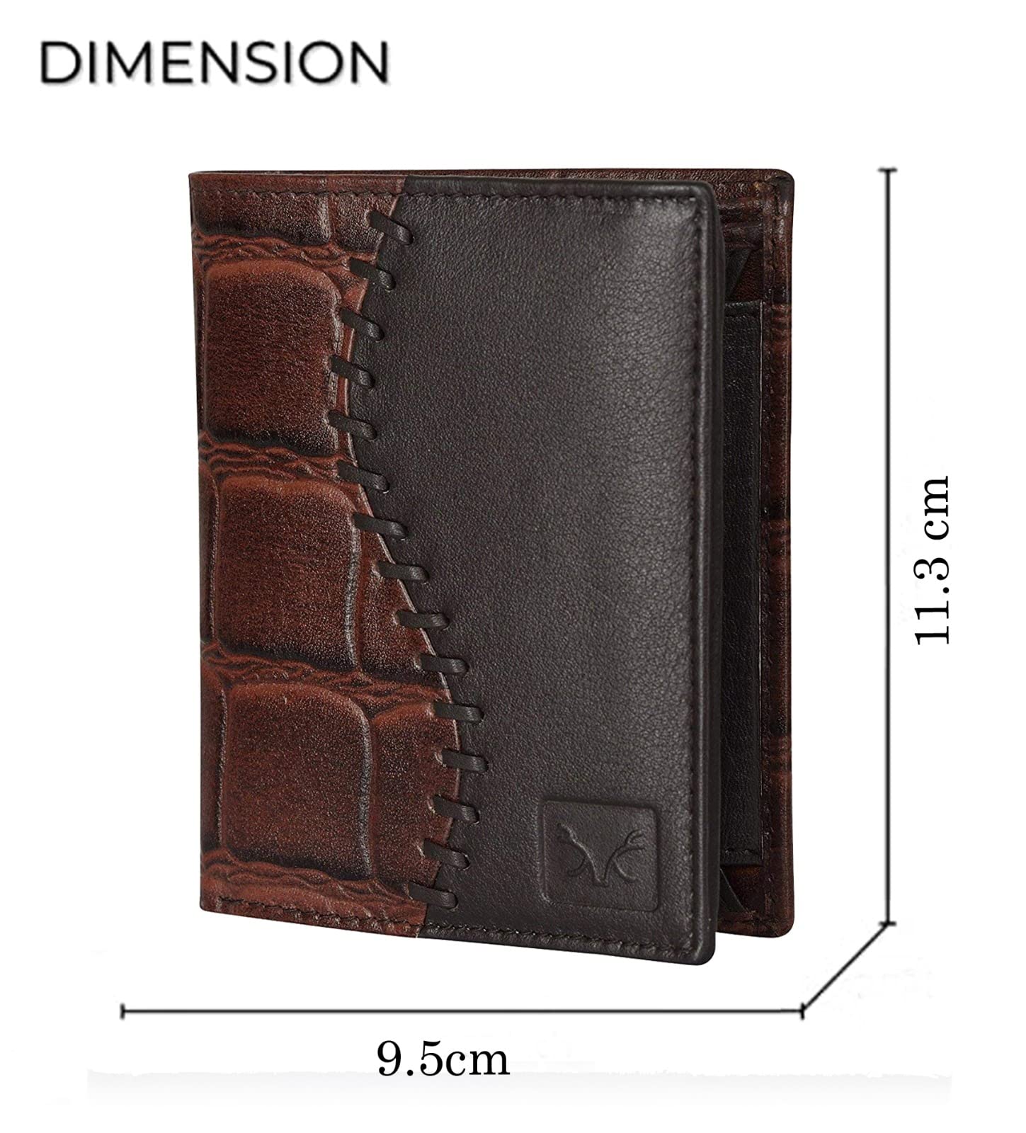 Premium Genuine Leather RFID Blocking Wallet for Men - Slim Bifold Credit Card Holder with Money Clip | Ideal for Business, Travel & Everyday Use