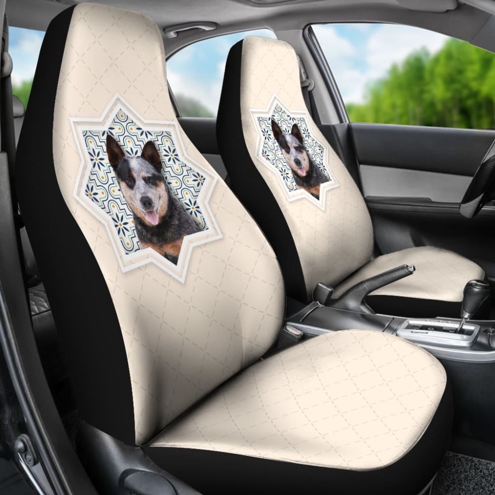 Custom Australian Cattle Dog Car Seat Covers - Durable Pet Car Accessories for Trucks & SUVs - Perfect for Travel, Outdoor Adventures & Daily Commutes