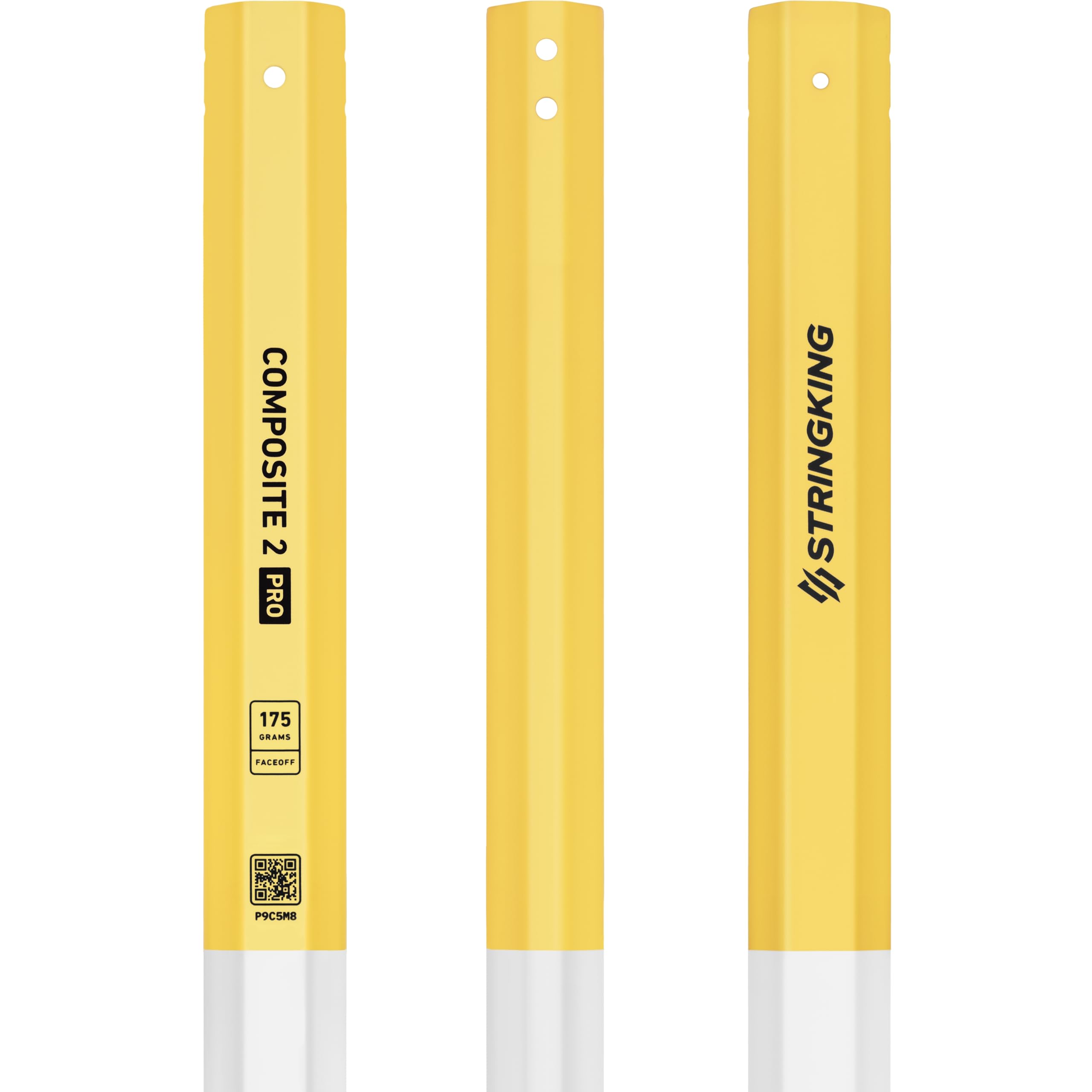 StringKing Composite 2 Pro Faceoff Lacrosse Shaft with Bottom Lever - High Performance Men's Lacrosse Stick for Competitive Play - Perfect for Faceoffs, Ground Balls & Fast Breaks