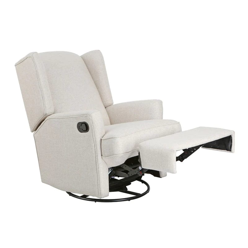 Hemingway Swivel Recliner Chair - Second Story Home Comfortable Leather Reclining Chair with 360° Rotation - Perfect for Living Room, Home Theater & Office Relaxation
