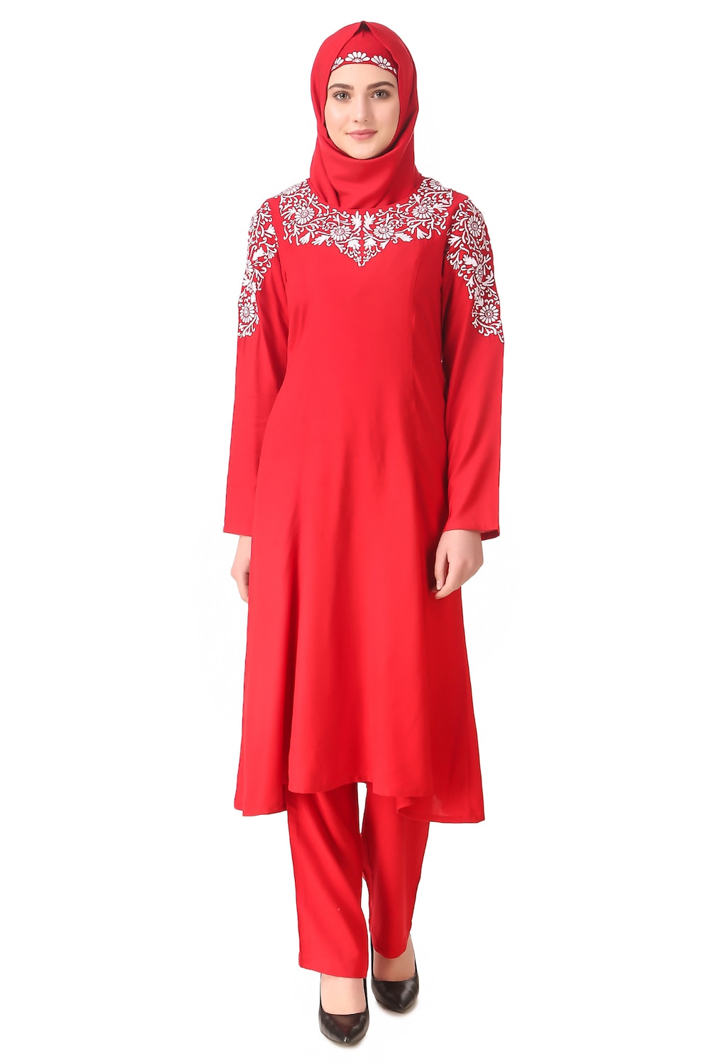 Exquisite Heavy Embroidered Salwar Kameez - Traditional Pakistani/Indian Ethnic Dress for Women - Perfect for Weddings, Festivals & Special Occasions
