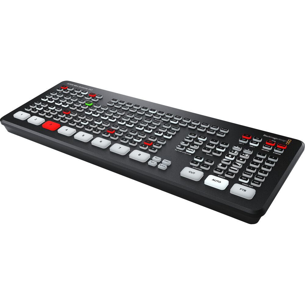 Blackmagic Design ATEM Mini Extreme ISO Live Streaming Switcher - Professional Video Production for YouTube, Twitch & Webinars