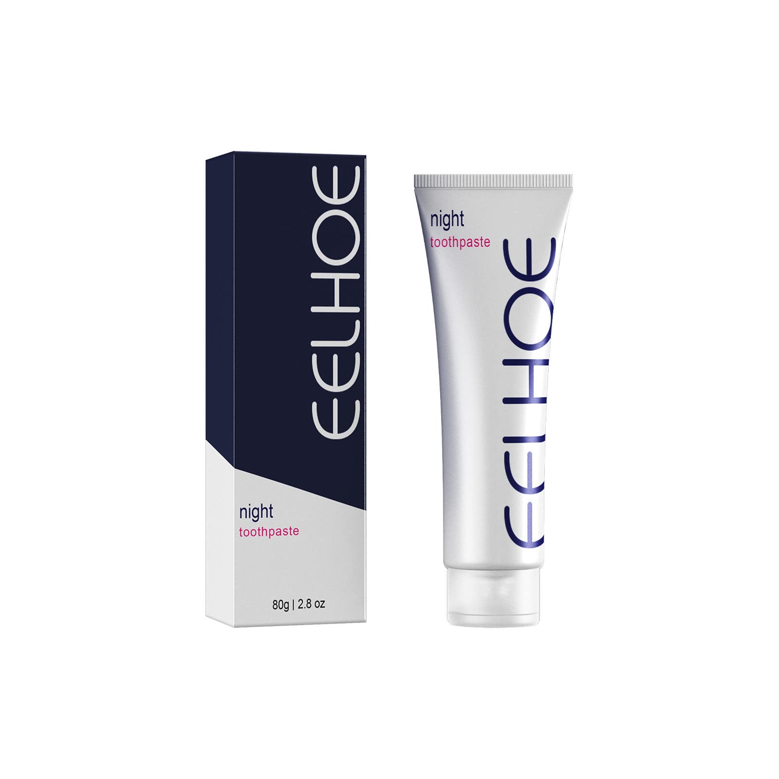Intensive Enamel Repair & Whitening Toothpaste for Sensitive Teeth - Strengthens & Rehardens Tooth Enamel - Day & Night Use - Extra Fresh Mint Flavor (Night Use) - Ideal for Teeth Whitening and Enamel Protection at Home or Travel