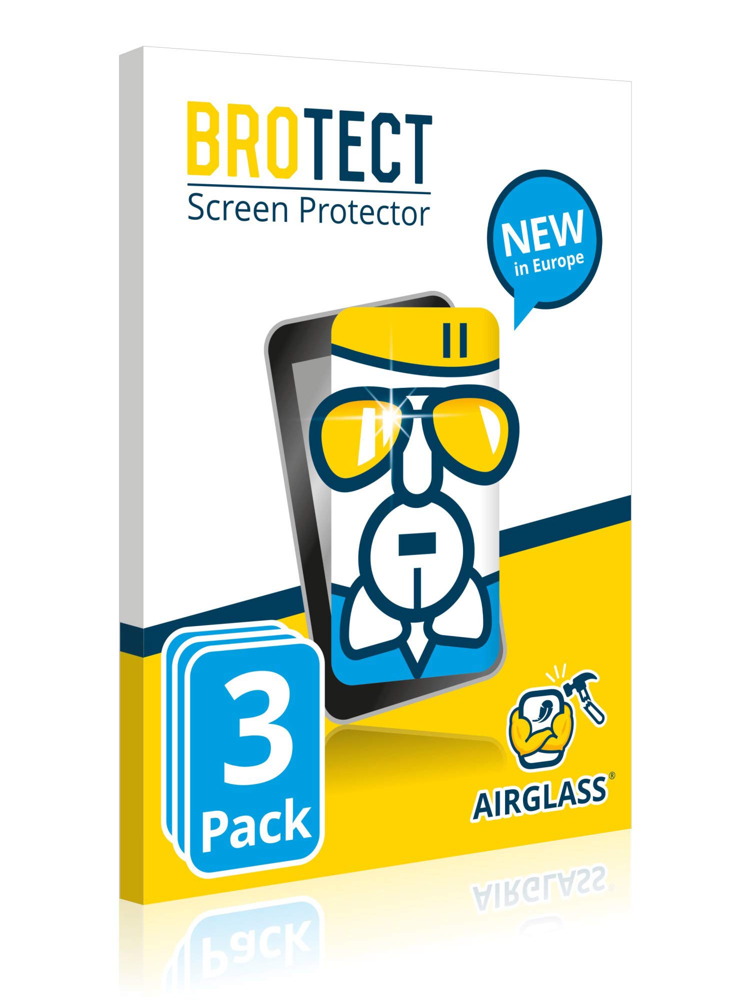 Brotect Premium Tempered Glass Screen Protector for Amazon Kindle Paperwhite 2023 (11th Generation) - 3 Pack Ultra HD Clear Film with Scratch Resistance - Perfect for Reading, Traveling and Daily Protection