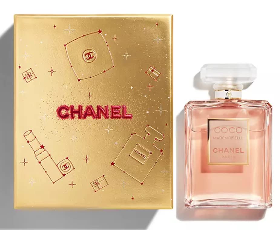 Chanel COCO Mademoiselle Eau de Parfum 100ml for Women - Luxury Floral Oriental Perfume with Gift Box - Perfect for Date Night, Special Occasions & Everyday Elegance