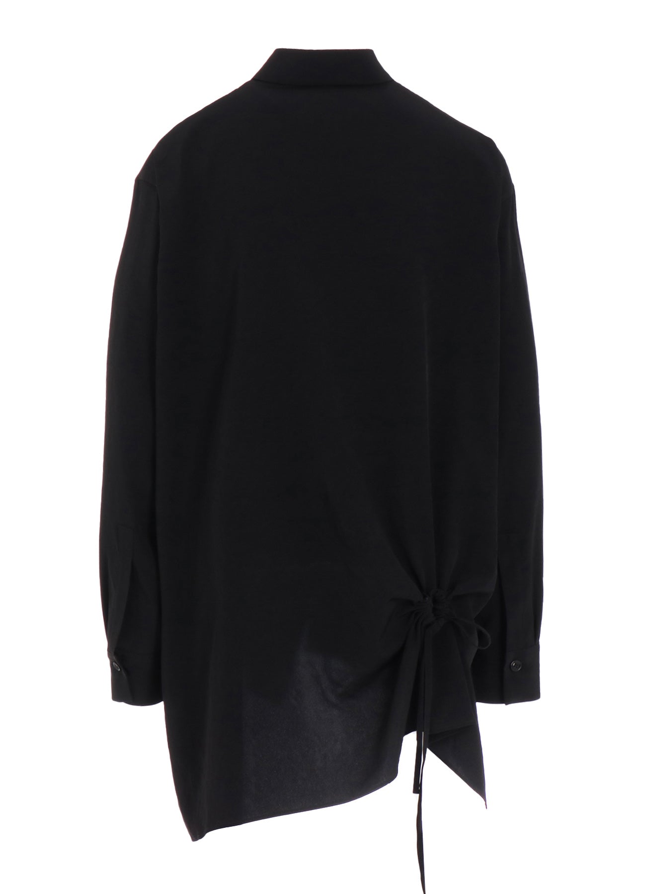 Elegant Crepe de Chine Circle Gathered Blouse for Women | Flowy Casual & Office Wear | Perfect for Work, Dates & Special Occasions