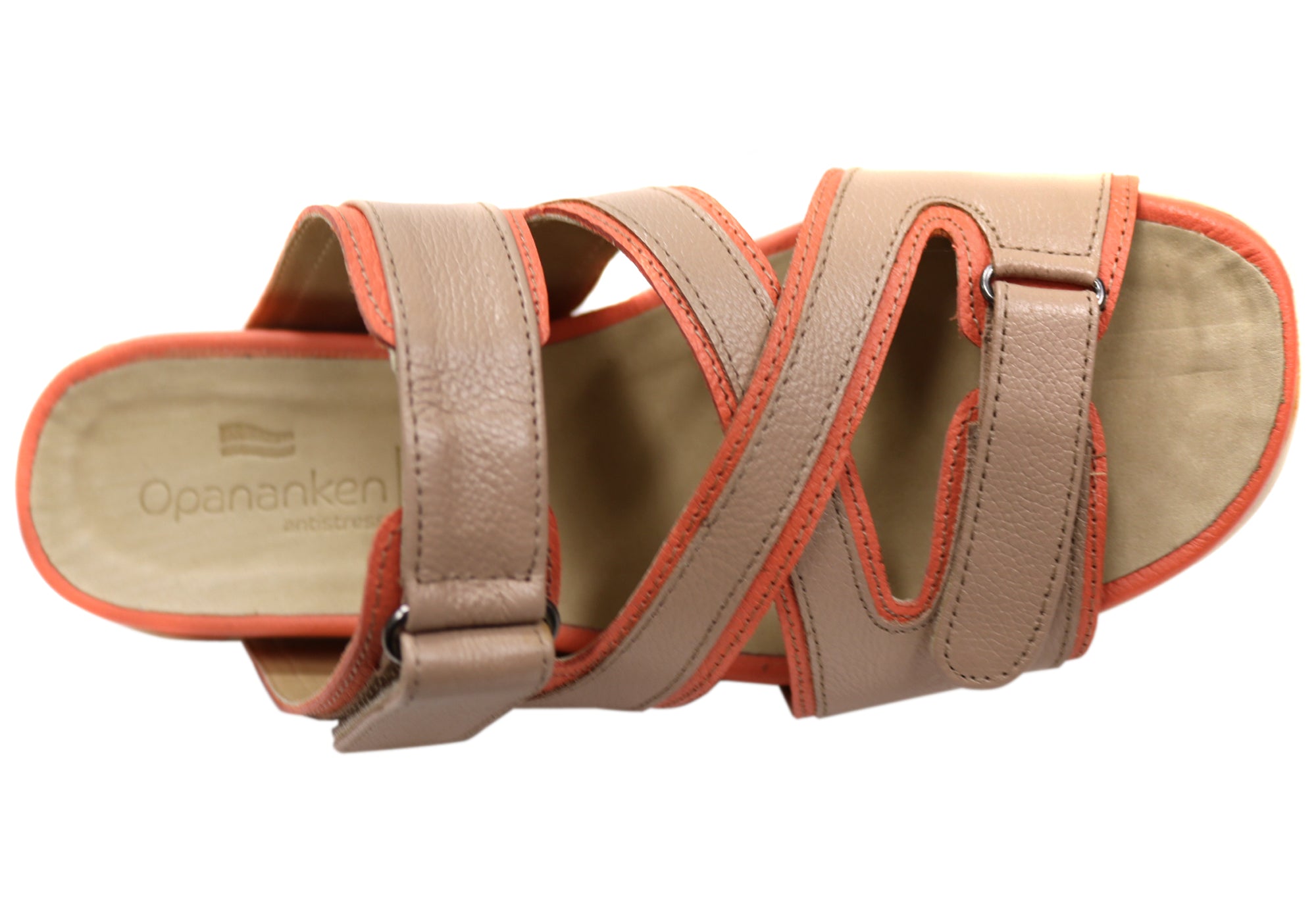 Jessie Women's Comfortable Leather Brazilian Slide Sandals - Stylish & Supportive for Beach, Pool, and Casual Wear