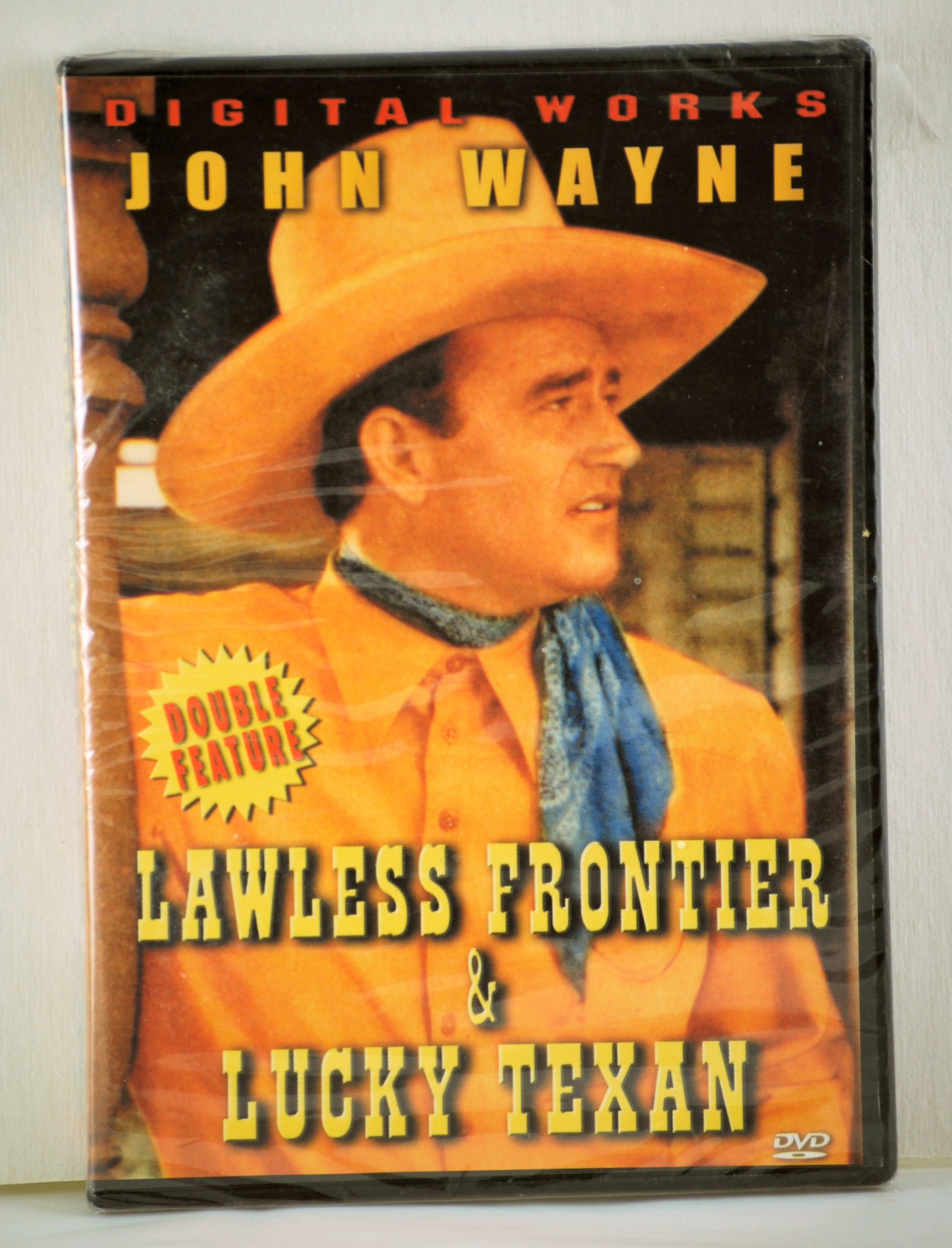 Double Feature DVD: Lawless Frontier & Lucky Texan - Classic Western Movies for Cowboy Fans | Perfect for Movie Nights & Western Film Collections