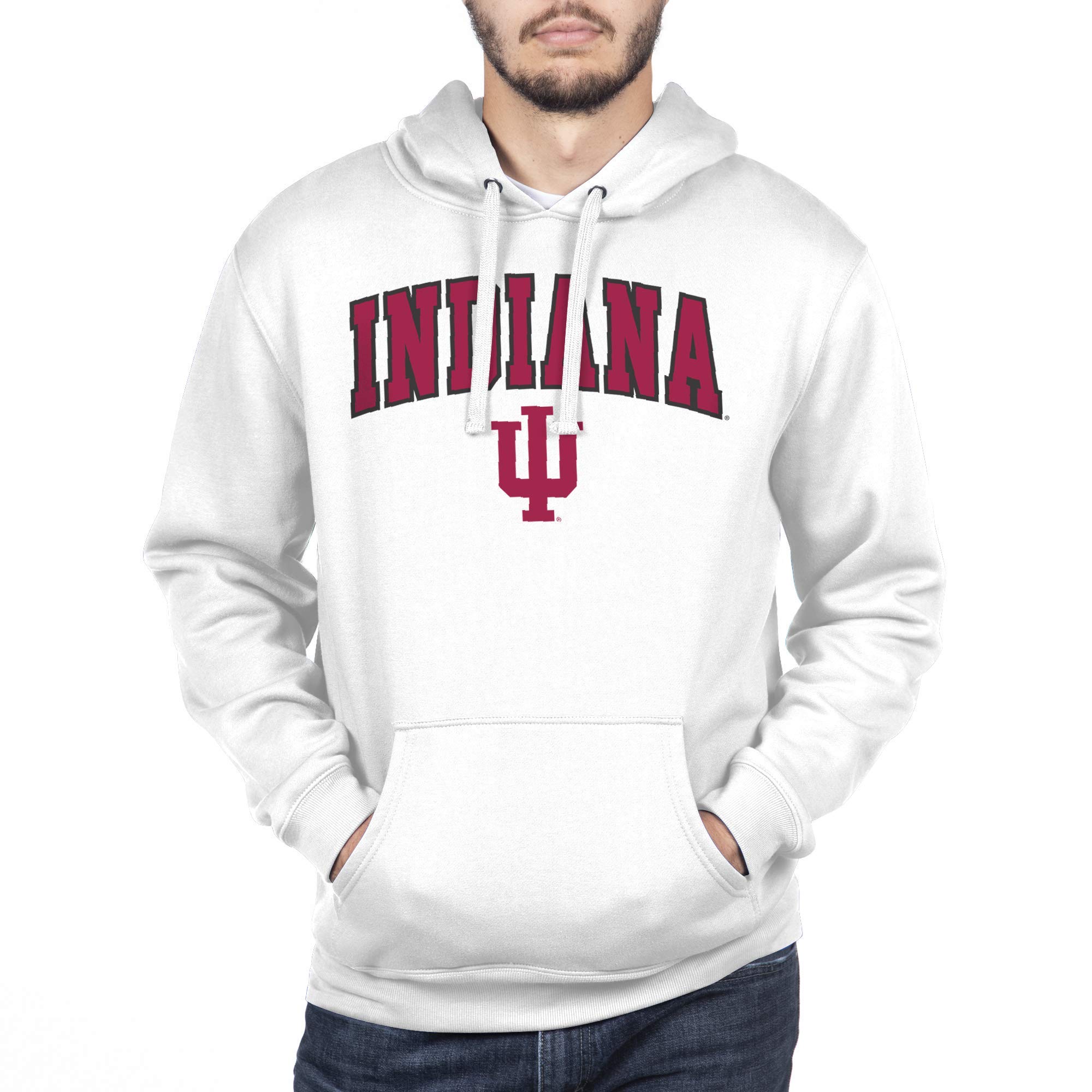 Elite Fan Shop Men's Arch Hoodie Sweatshirt - Premium Cotton Pullover Hooded Sweatshirt for Men | Casual Wear, Street Style & Lounge Comfort