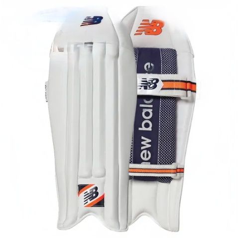 NB DC 580 Cricket Wicket Keeping Pads for Adults - Professional Cricket Protective Gear for Wicket Keepers - Perfect for Practice, Matches & Training Sessions