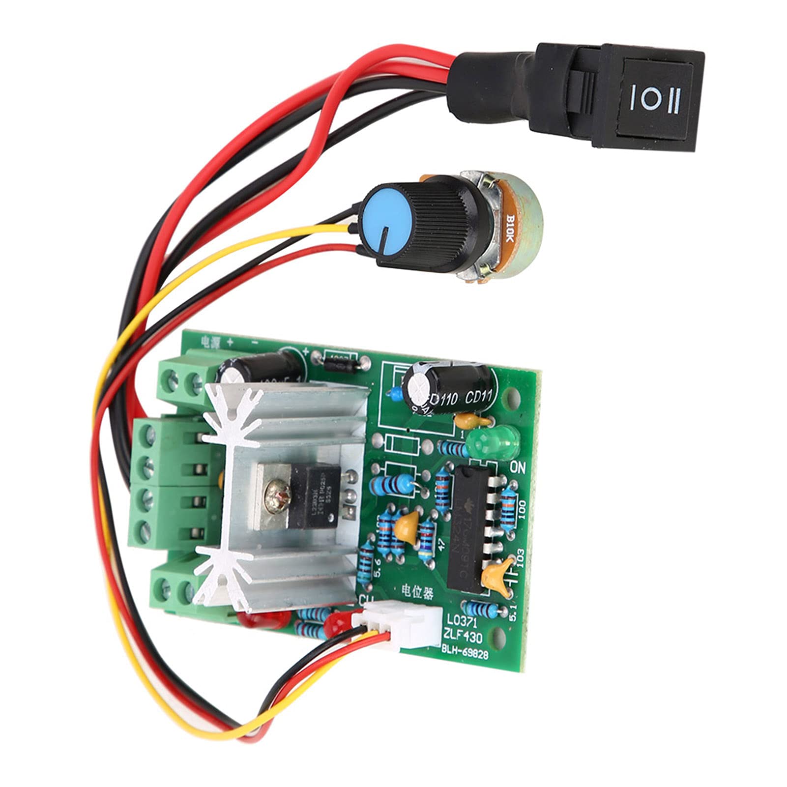 Stable DC Motor Speed Controller - Adjustable for Replacement & DIY Projects