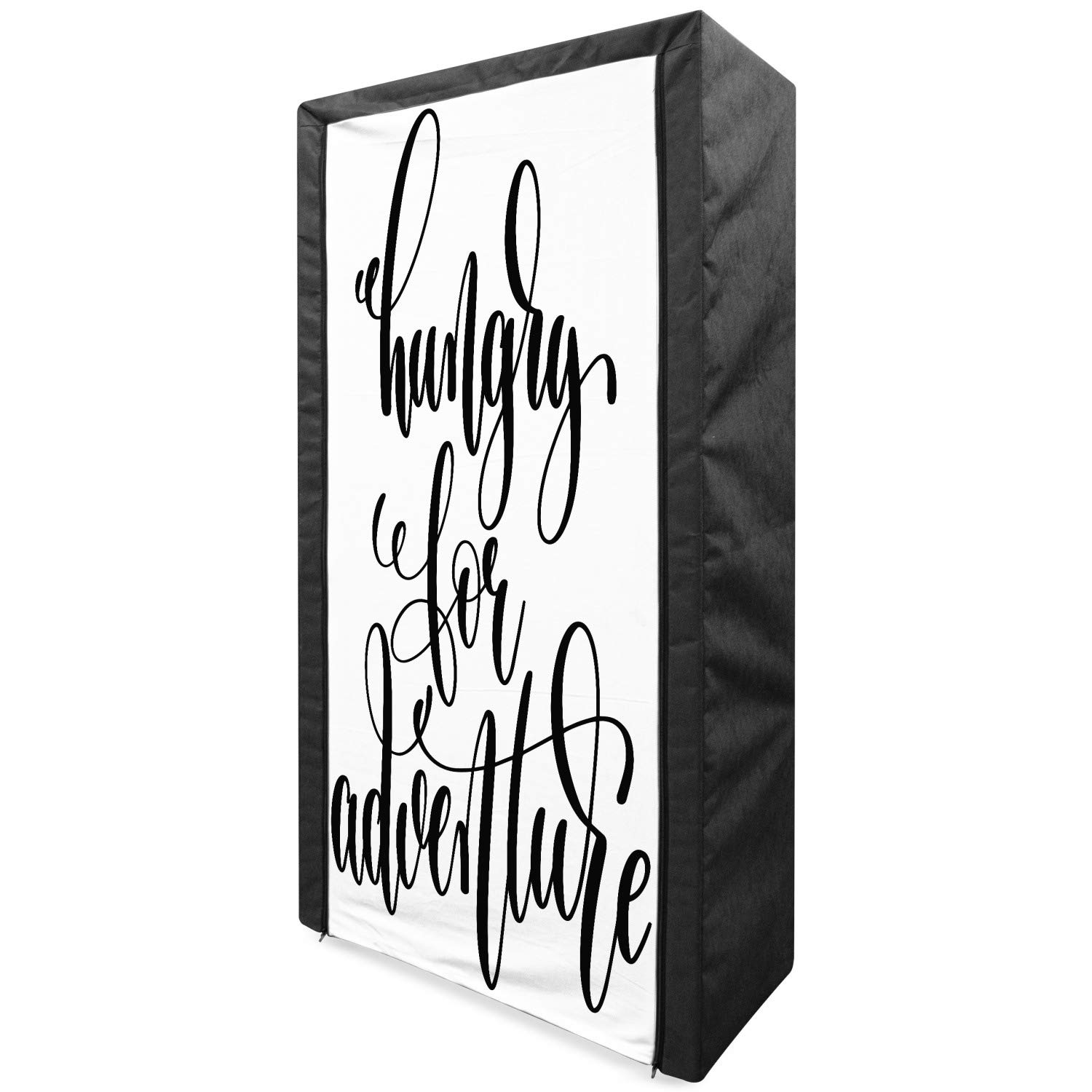 Ambesonne Adventure Portable Fabric Wardrobe - 33.5