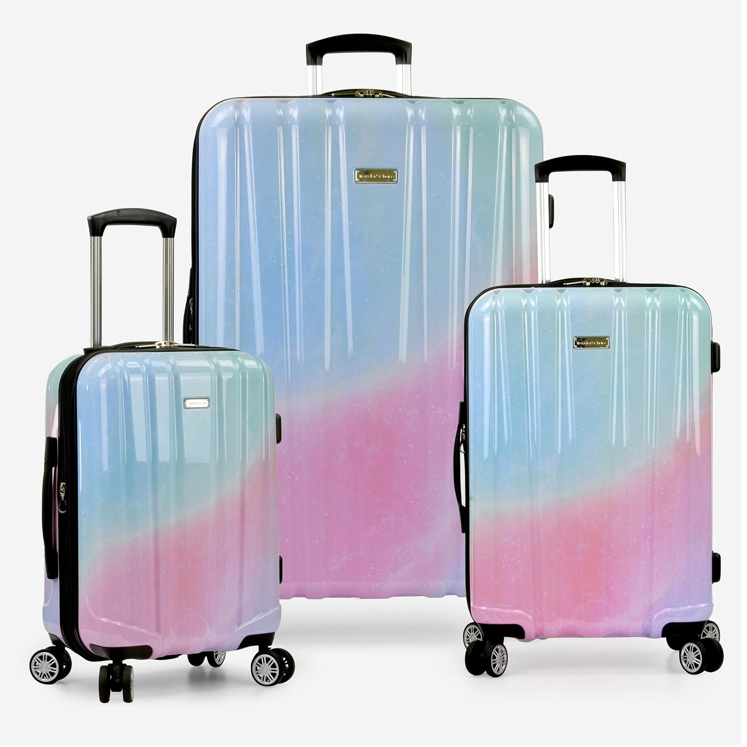 Ruma II 3 Piece Luggage Set - Lightweight Spinner Suitcases with TSA Lock for Travel, Business Trips & Vacations