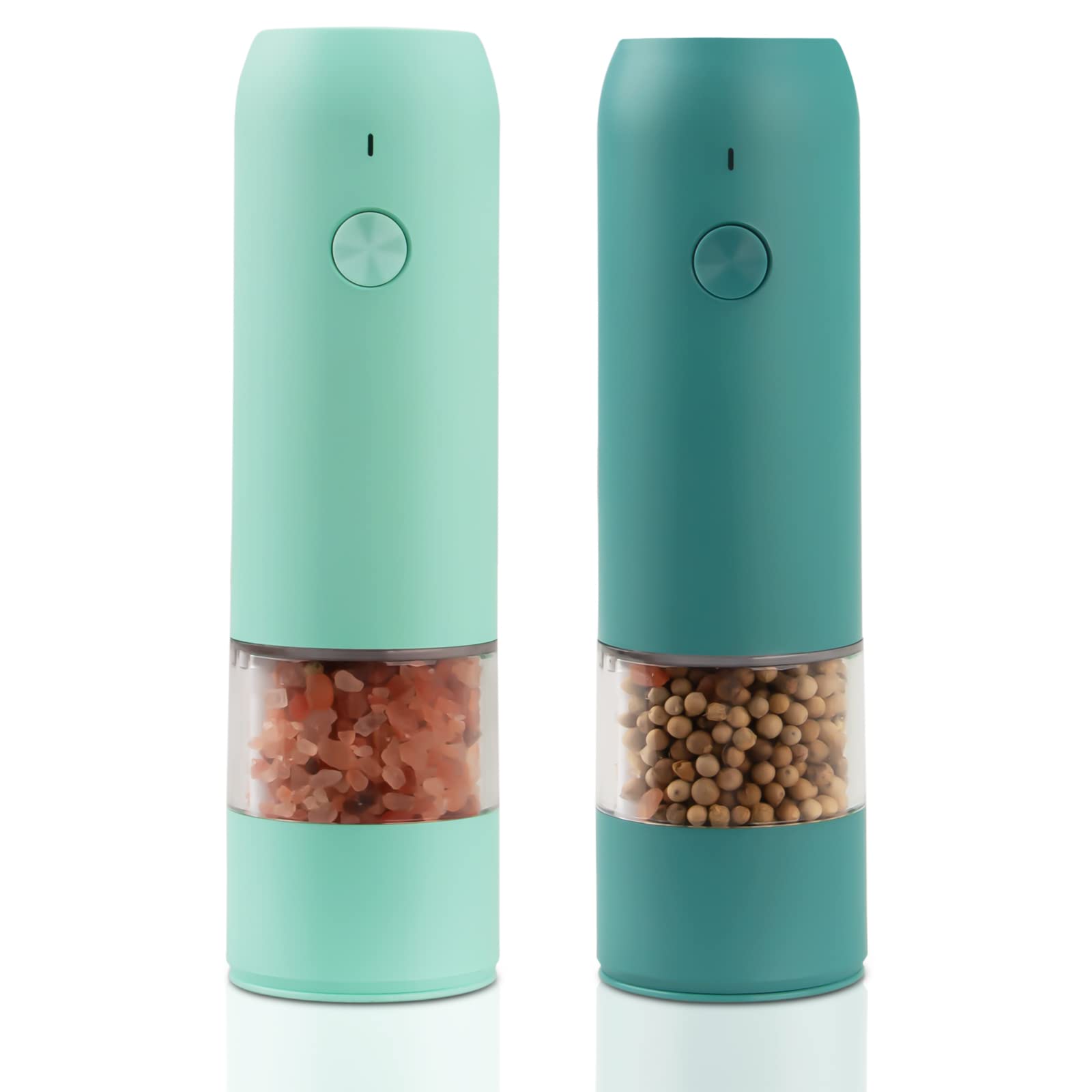 Premium Electric Salt and Pepper Grinder Set - Rechargeable Automatic Mill with 6 Adjustable Coarseness Levels for Kitchen, Dining & Gourmet Cooking | Perfect for Home Chefs & Restaurant Use