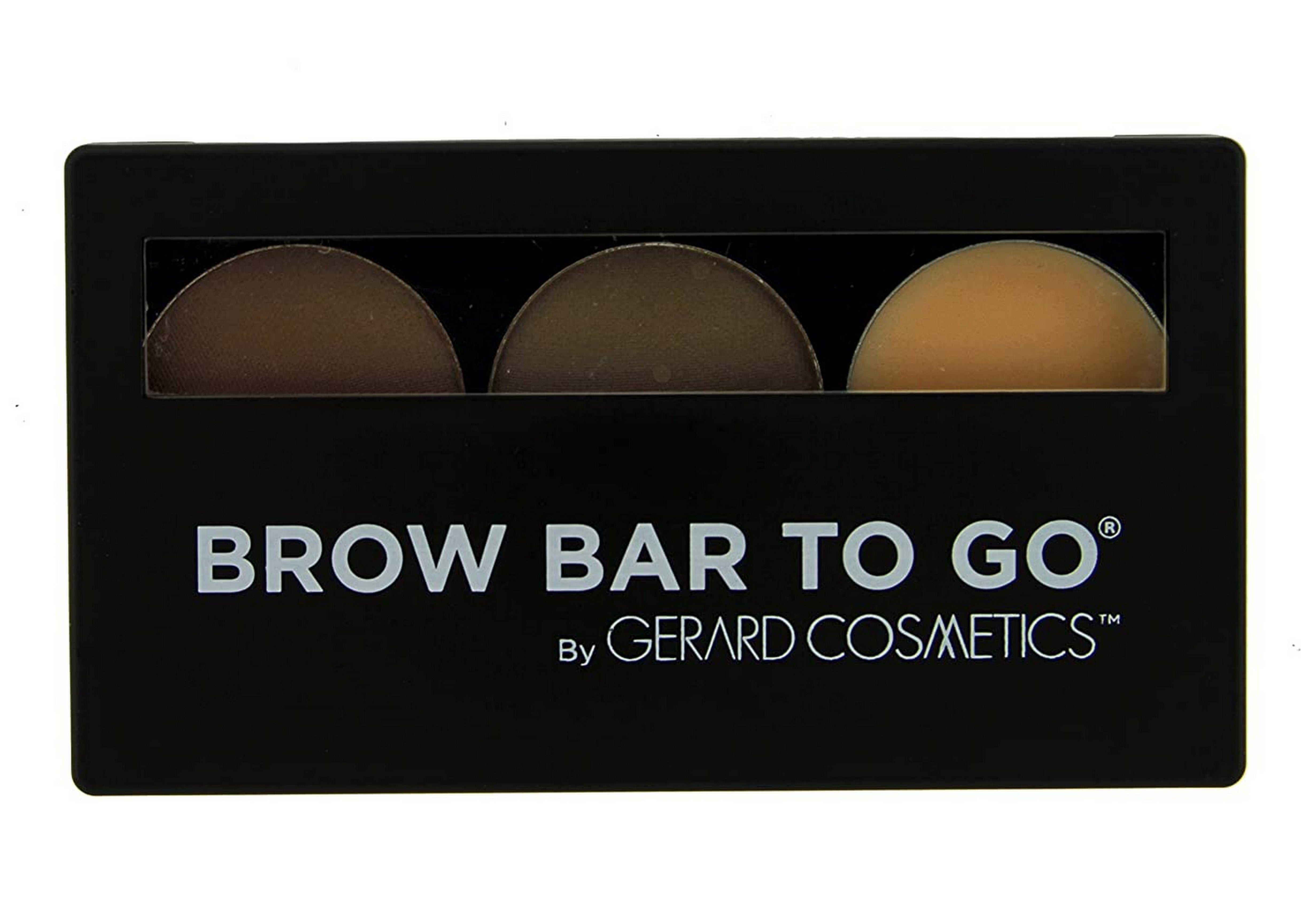 Gerard Cosmetics Brow Bar To Go - Blonde to Brunette Complete Easy Brow Kit with Brow Powders & Wax | Sculpt, Contour & Fill Sparse Brows | Bold Eyebrow Makeup for Everyday & Special Occasions