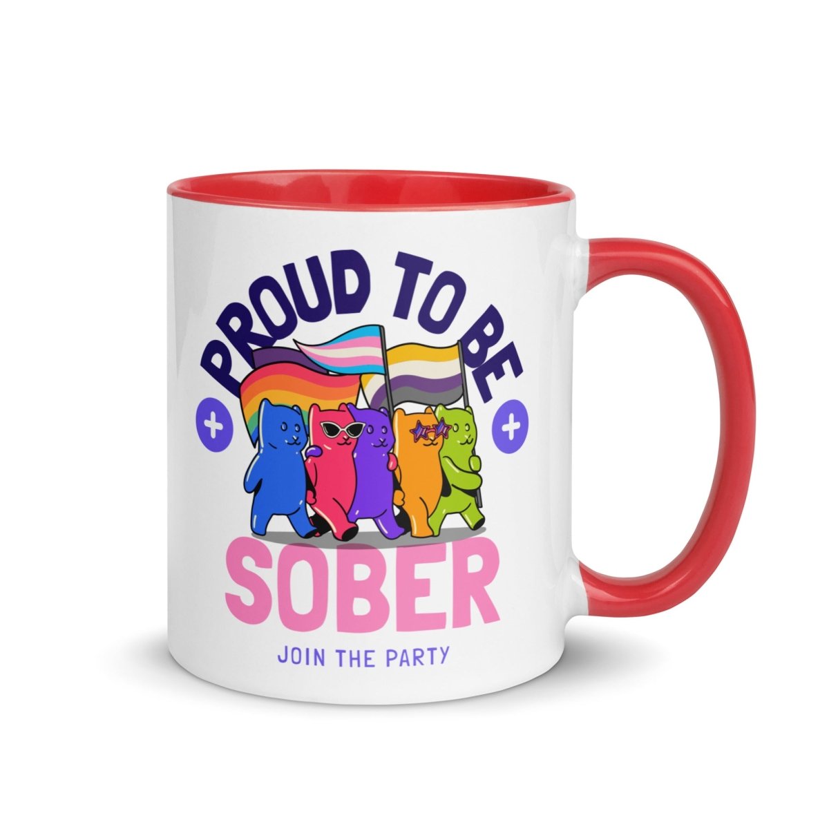 Proud to Be Sober Celebration Mug - Inspirational Coffee Cup for Recovery & Sobriety Milestones - Perfect for AA Meetings, 12-Step Programs & Sober Living Gifts