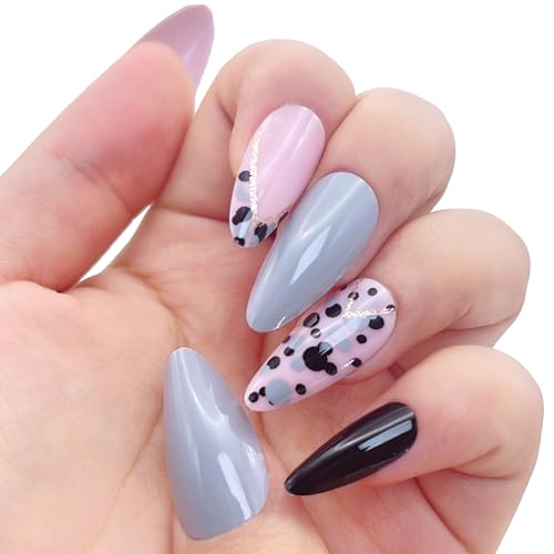 60-French Gray Black Spot