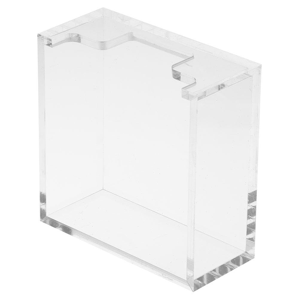 Dohobby Clear Acrylic Sticky Note Holder - Memo Pad Dispenser & Organizer for Office, Home, School - Perfect for Desk Organization, Productivity Tools, and Note-Taking Accessories