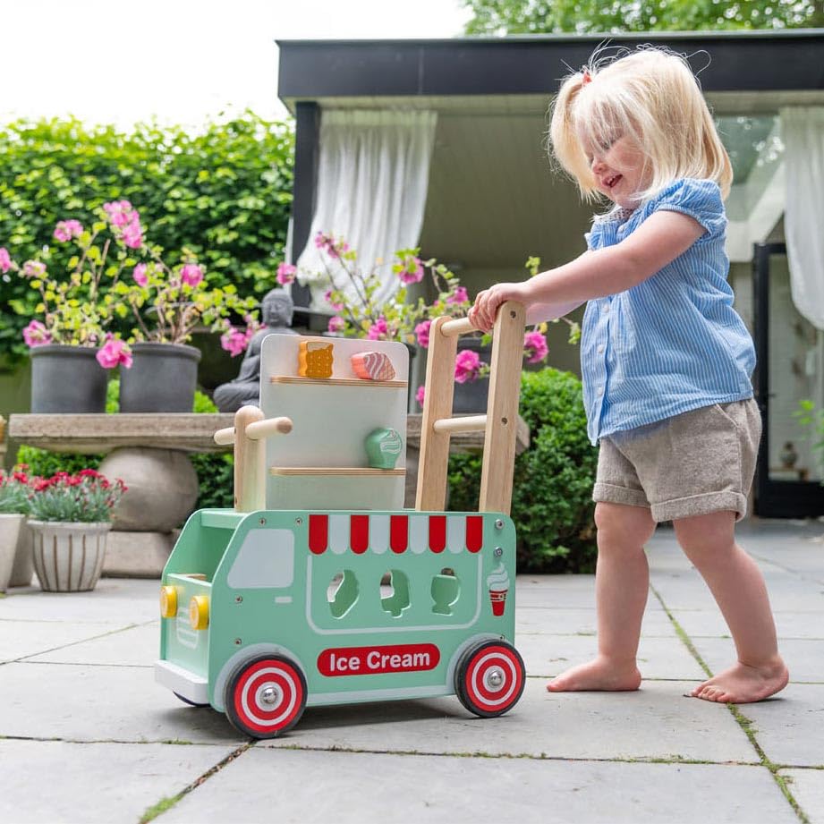I'm Toy Ice Cream Cart - Pretend Play Toy for Kids, Fun Role-Playing Game for Toddlers & Preschoolers | Perfect for Indoor Play, Birthday Parties & Early Learning Activities