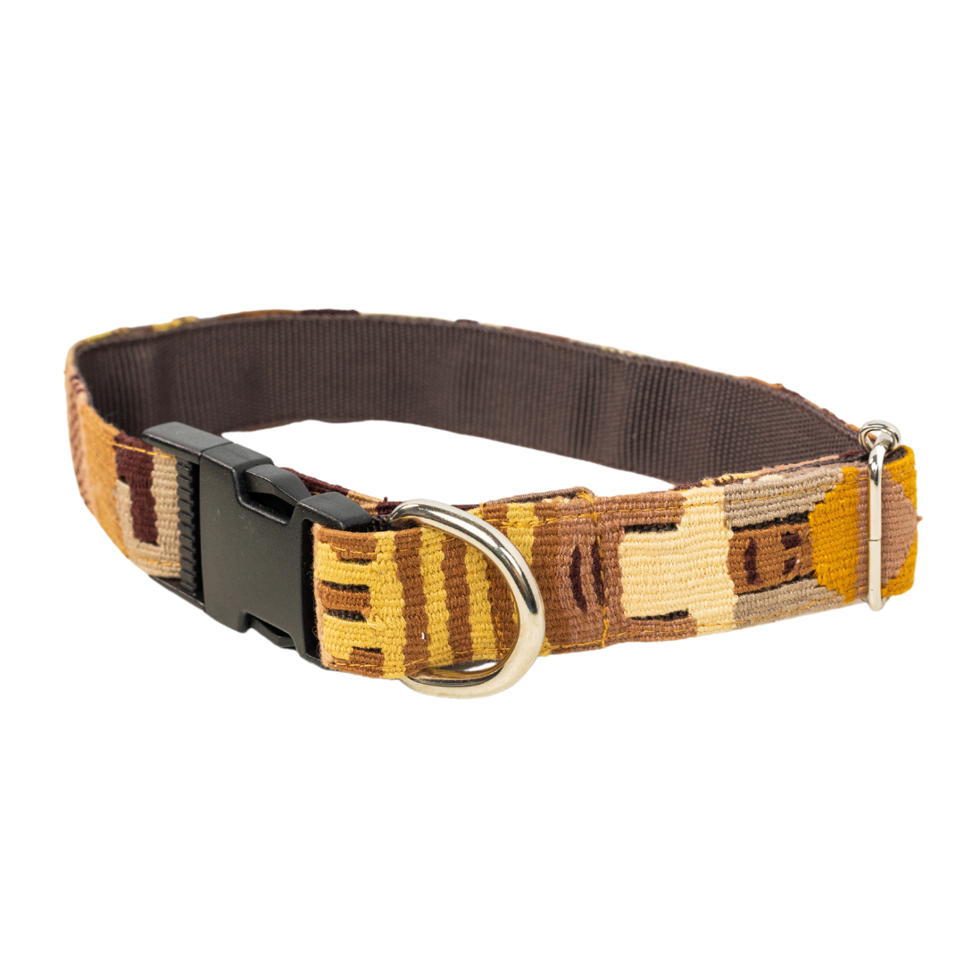 Boho Chic Dog Collar - Stylish & Eco-Friendly Pet Accessory for Small & Medium Dogs | Perfect for Outdoor Adventures & Daily Walks