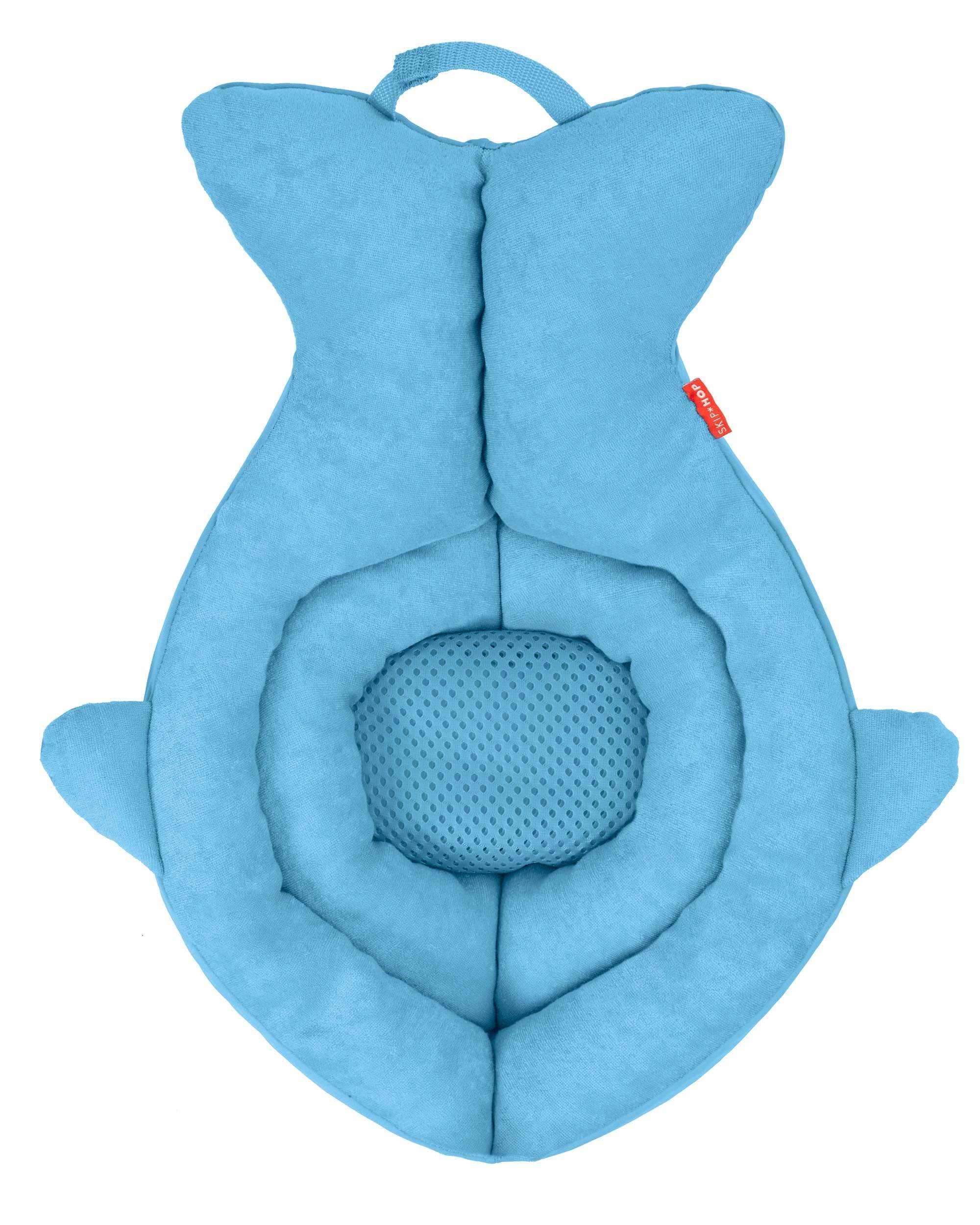 Skip Hop Moby SoftSpot Sink Bather - Baby Bathtub for Newborns & Infants - Safe, Non-Slip Bath Seat for Sink or Counter - Perfect for Bath Time, Travel & Home Use