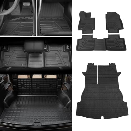 Trunk Mat with Backrest Mat+Floor Mats