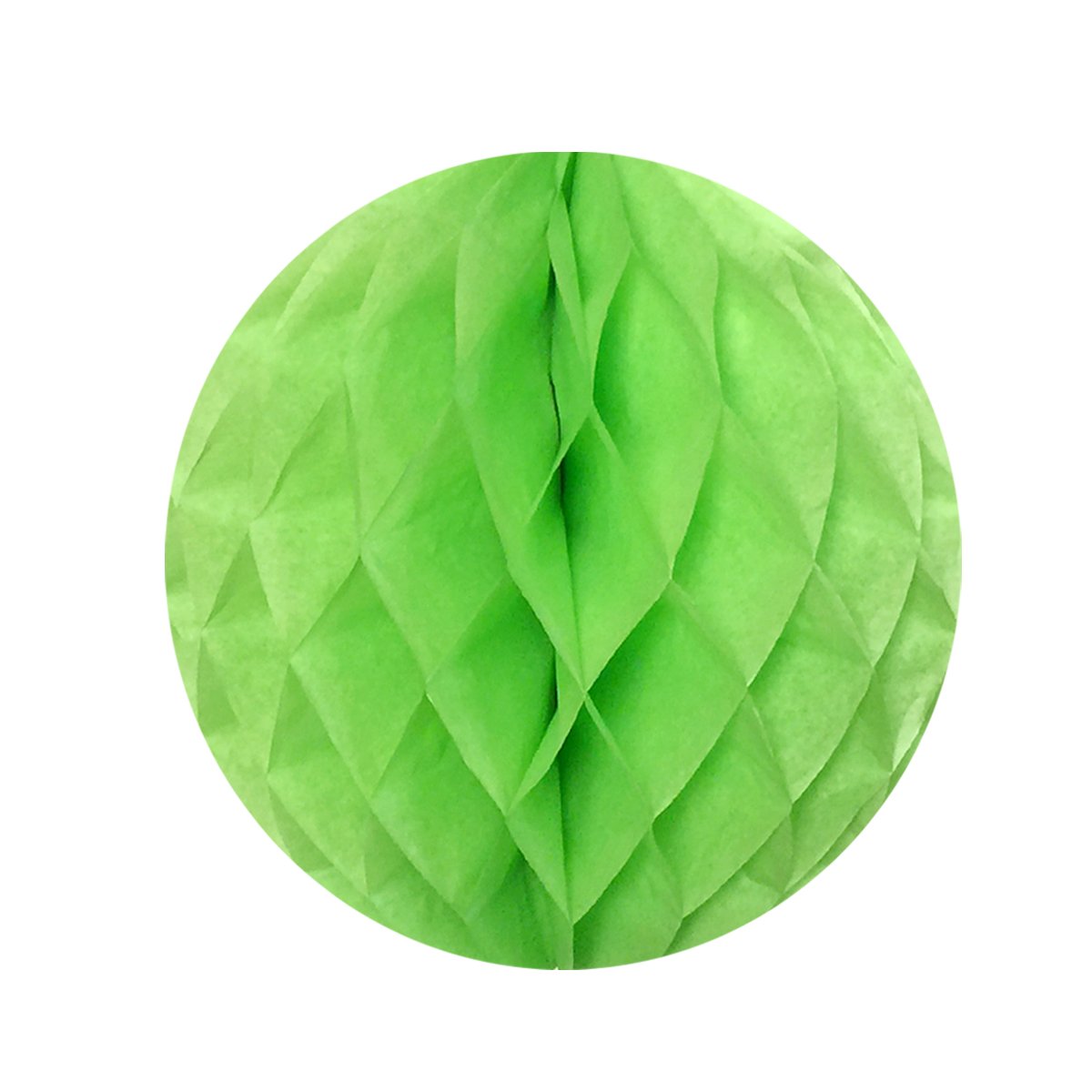 16 Inch Light Green Honeycomb Tissue Ball Decorations (2 Pack) - Perfect for Weddings, Birthday Parties, Baby Showers & Nursery Décor | Party Hanging Decor, Home Celebration Decorations