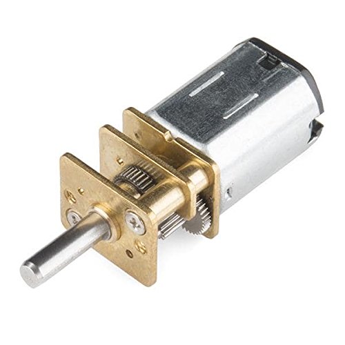 SparkFun Electronics ROB-12285 Micro Gearmotor 90 RPM (6-12V) - High Torque DC Motor for Robotics, DIY Projects, and Small Automation Systems