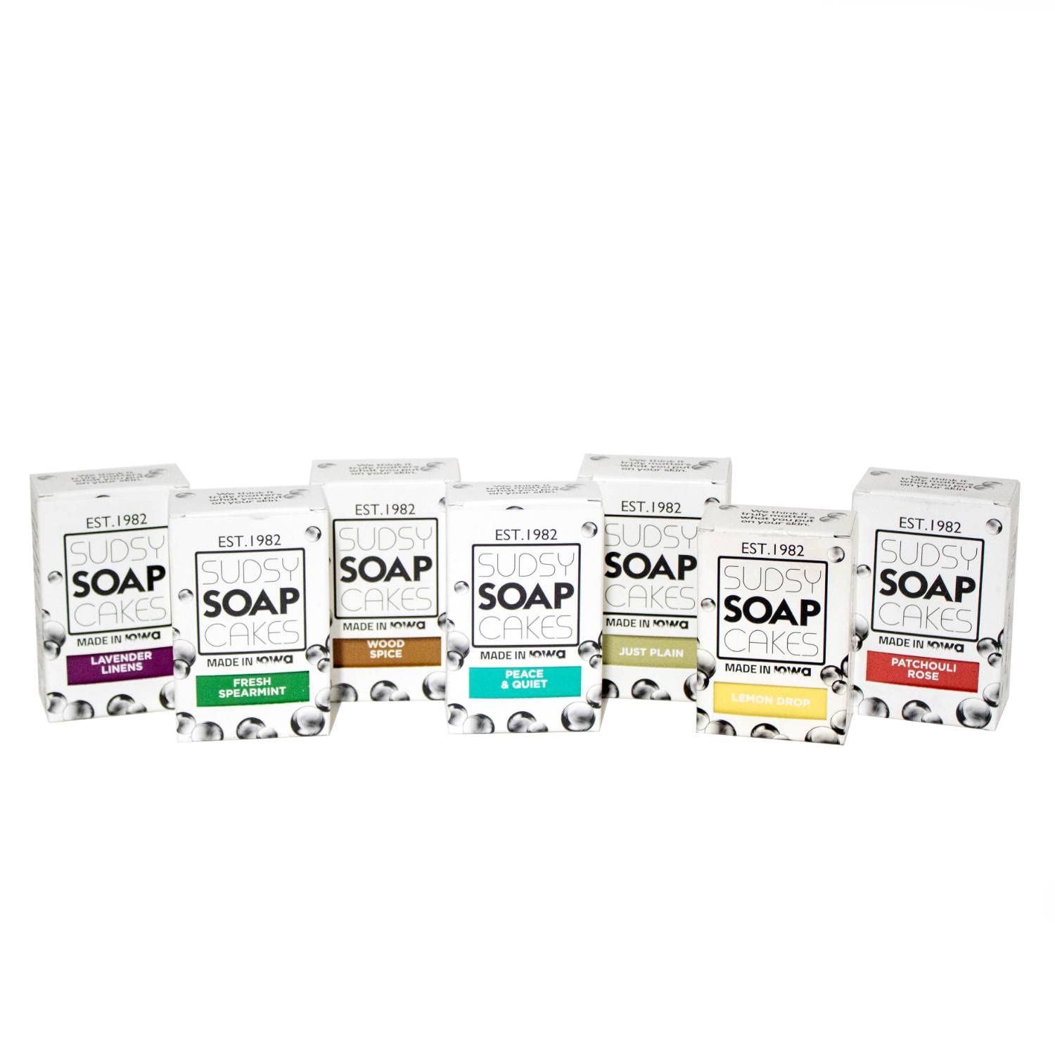 Natural Handmade Soap Bars - Variety Pack of 7 Scented 4oz Organic Soaps, Gift Boxed | Lavender, Citrus, Eucalyptus | Moisturizing & Gentle for Sensitive Skin | Perfect for Daily Use, Spa Day & Gifts