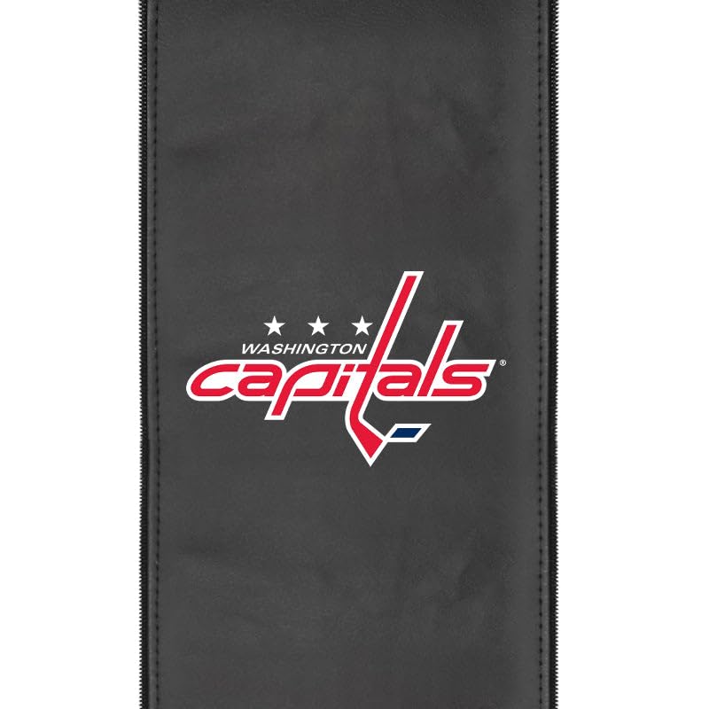 Washington Capitals Black Foldable Gaming Chair - Portable Rocker for Console & PC Gaming - Perfect for Home, Office & Game Room Setup