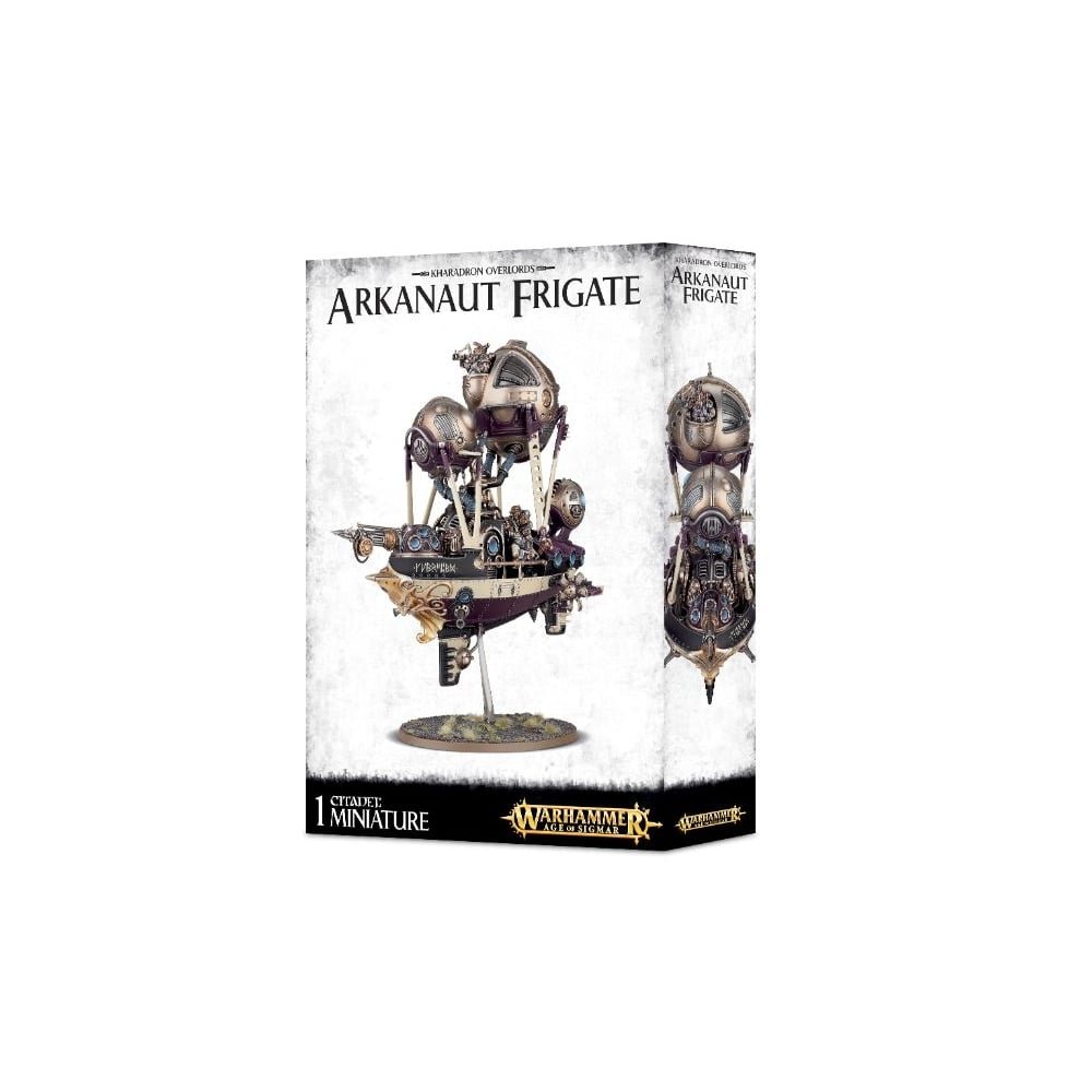 Games Workshop Kharadron Overlords Arkanaut Frigate - Warhammer Age of Sigmar Tabletop Miniature for Wargaming & Collectors | Perfect for Fantasy Battles & Display