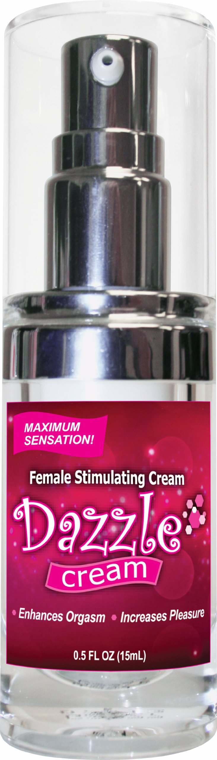 Body Action Dazzle Female Stimulating Cream - 0.5 Oz Intimate Arousal Gel for Women | Enhance Sensation & Pleasure for Couples & Solo Play