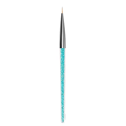 Professional Nail Art Brush Set with Liquid Glitter for Acrylic & Gel Nail Decoration - Perfect for Salon & Home Manicure (Size B, One Size) | Ideal for Nail Artists, DIY Enthusiasts & Professional Nail Technicians