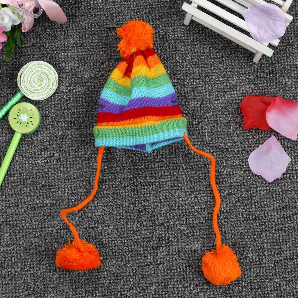 1 Set Winter Pet Accessories - Knit Hat, Clothes & Socks for Small Dogs & Cats | Cozy Beanie, Hooded Scarf & Collar for Autumn/Winter | Perfect for Christmas Costumes & Cold Weather Protection