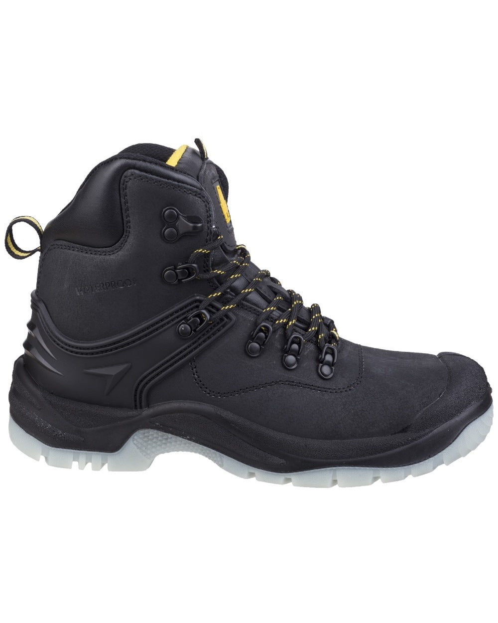 Amblers Safety FS198 Steel Toe Work Boots - Waterproof, Slip Resistant, Electrical Hazard Protection - Ideal for Construction, Warehouse & Industrial Work