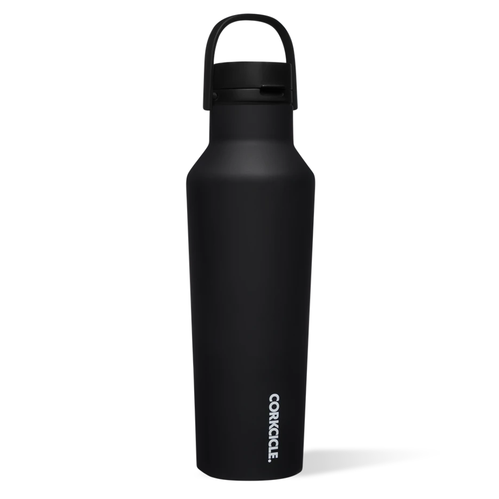 Corkcicle Sport Canteen 20oz Insulated Water Bottle - Leakproof Stainless Steel Vacuum Flask for Gym, Hiking & Outdoor Activities
