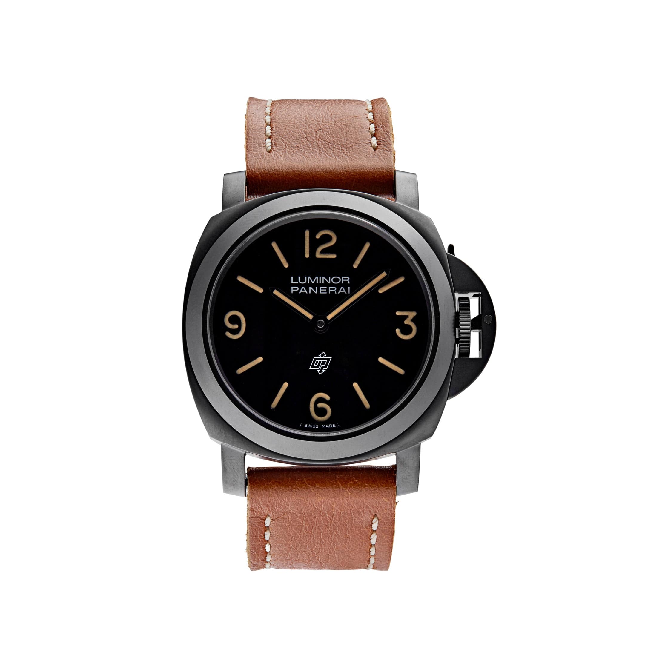Panerai Luminor Base Logo PVD Watch - Paneristi Limited Edition PAM00360 Automatic Men's Luxury Timepiece for Diving, Business & Formal Occasions