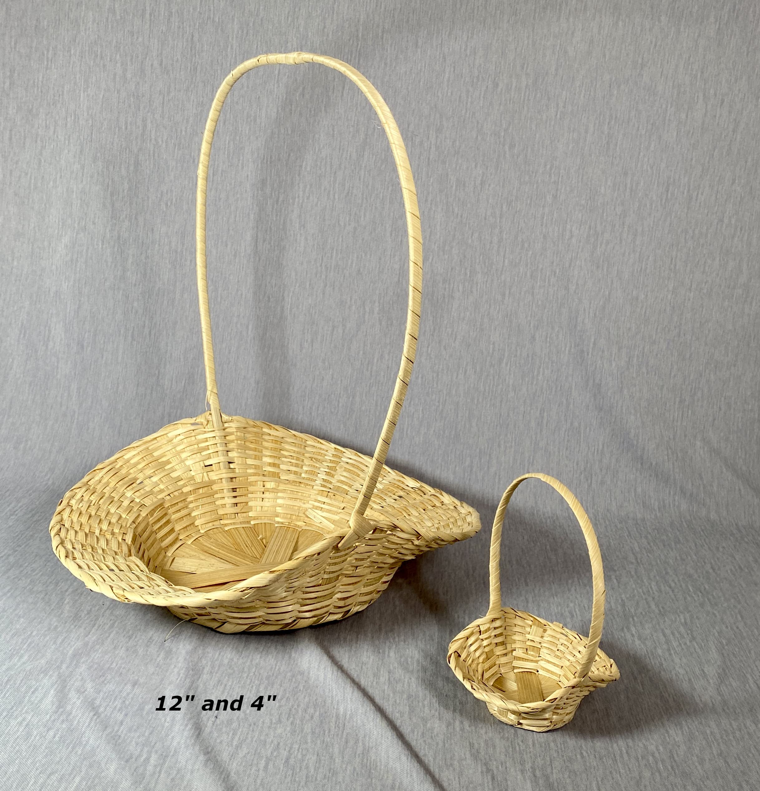 CalCastle Natural Bamboo Baskets Set - 3 Pack 7