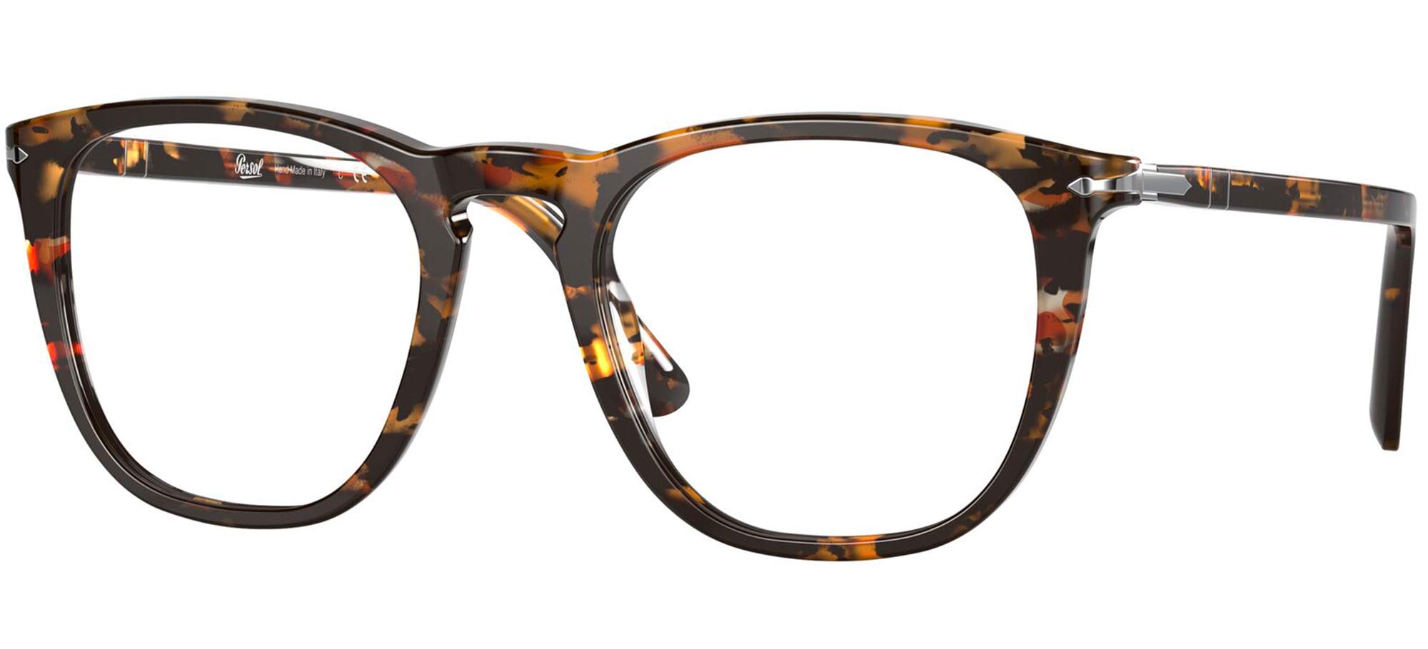 Persol Women's Po3266v Square Prescription Eyeglass Frames - Stylish & Comfortable for Work, Reading & Everyday Wear