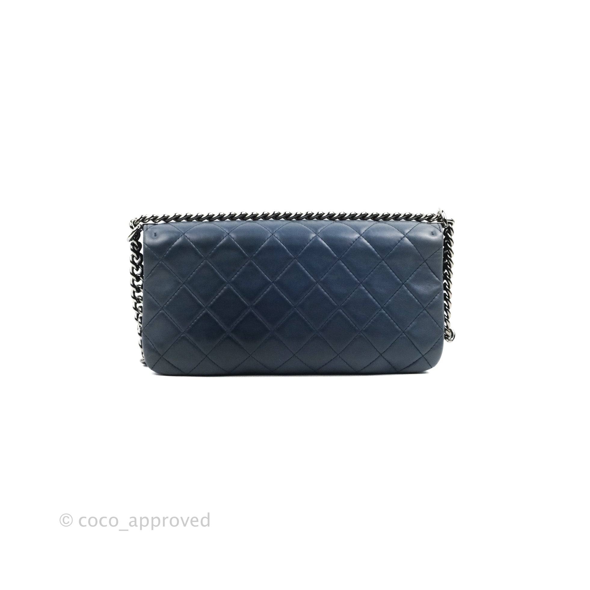 Chanel Boy Clutch With Chain Lambskin Leather Bag Dark Silver Hardware - Luxury Evening Clutch for Women, Perfect for Parties, Weddings & Special Occasions
