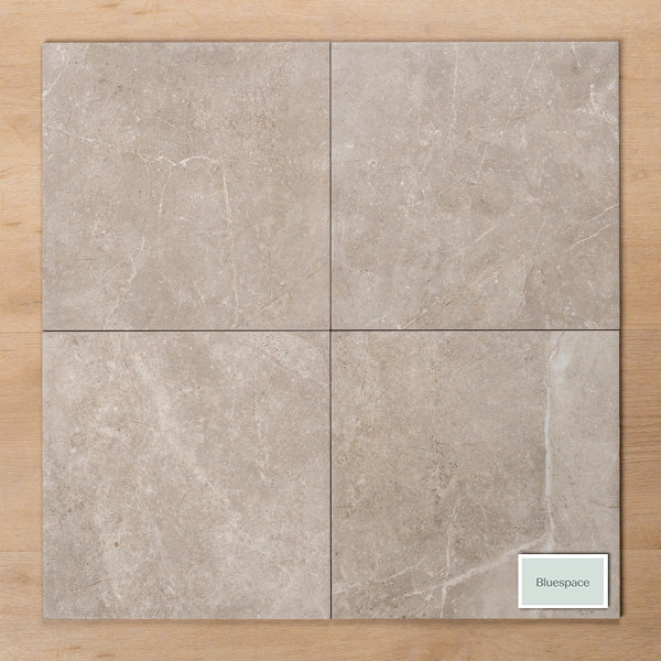Avalon Grey Matte P3 Porcelain Tile 300x300mm (12x12 Inch) - Premium Ceramic Floor and Wall Tile for Bathroom, Kitchen, and Living Room