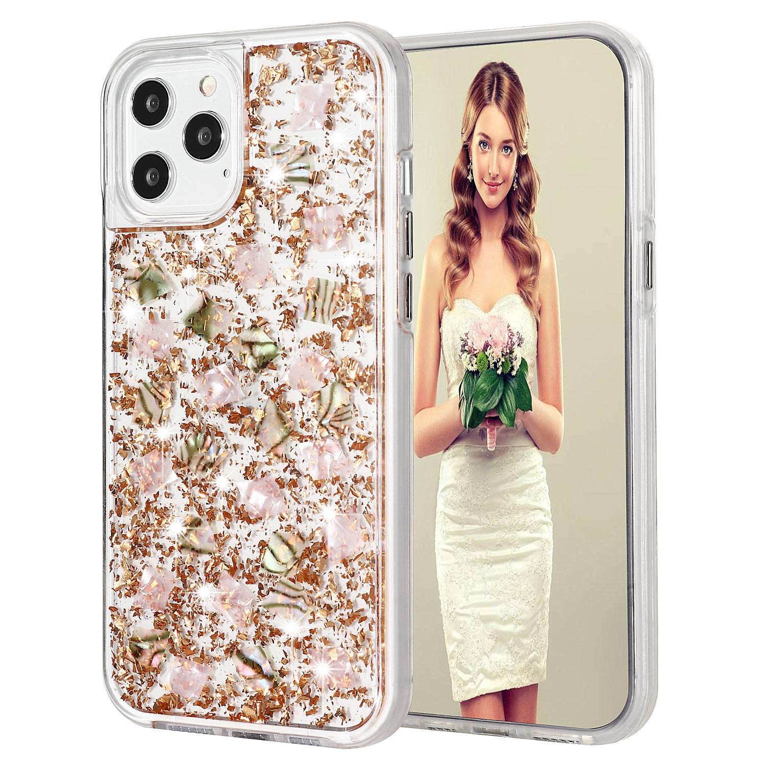 Luxury Glitter Sparkle Hard Phone Case for iPhone 12 Pro Max 6.7